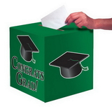 Creative Converting 083313 Graduation Décor Card Box, Grad, 9