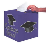 Creative Converting 083317 Graduation Décor Card Box, Grad, 9