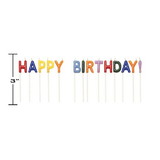 Creative Converting 100118 Happy Birthday Pick Candles