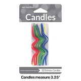 Creative Converting 101023 Assorted Curly Candles
