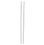 Creative Converting 10308 White 8&quot; Party Candles (Case of 240), Price/Case
