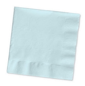 Creative Converting 139179135 Pastel Blue Luncheon Napkin, 2 Ply, Solid (Case of 600)