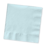 Creative Converting 139179154 Pastel Blue Beverage Napkin, 2 Ply, Solid (Case of 600)