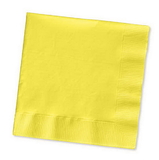 Creative Converting 139180154 Mimosa Beverage Napkin, 2 Ply, Solid (Case of 600)