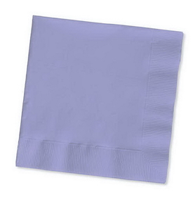 Creative Converting 139186135 Luscious Lavender Luncheon Napkin, 2 Ply, Solid (Case of 600)