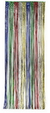 Creative Converting 141010 Door Fringe, Foil Multicolor, 8'X3' (Case of 6)