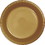 Creative Converting 28103031 Glittering Gold Plastic Banquet Plates
