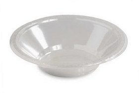 Creative Converting 28114151 Clear Bowl, Plastic 12 Oz Solid (Case of 240)