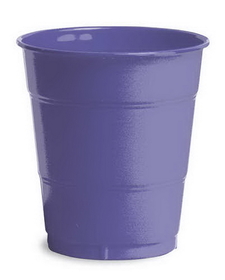Creative Converting 28115071 Purple Plastic Cups, 12 Oz Solid (Case of 240)