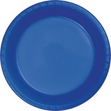 Creative Converting 28314711 Cobalt Prem Pl Luncheon Plates, CASE of 240