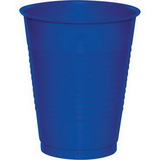Creative Converting 28314781 Cobalt Premium Plastic Cups 16 Oz., CASE of 240