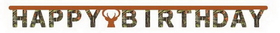 Creative Converting 291676 Hunting Camo Jointed Banner Lg, CASE of 12
