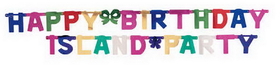Creative Converting 29504 Jointed Banner Lg, Hpy B'Day, Multi (Case of 12)
