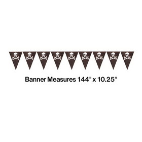 Creative Converting 295185 Pirate'S Map Flag Banner