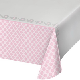 Creative Converting 316946 Little Peanut - Girl All Over Prt Pl Tablecover 54" X 102" (Case Of 6)
