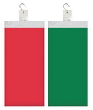 Creative Converting 317493 Décor 12Pc Clip Strip, Red/Green Tablecovers, CASE of 12