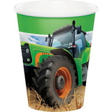 Creative Converting 318055 Tractor Time Hot/Cold Cups 9 Oz., CASE of 96