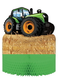 Creative Converting 318064 Tractor Time Centerpiece Hc, CASE of 6