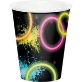 Creative Converting 318133 Glow Party Hot/Cold Cups 9 Oz., CASE of 96