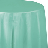 Creative Converting 318893 Fresh Mint Tablecover, Octy Round 82