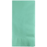 Creative Converting 318899 Fresh Mint Dinner Napkins 2Ply 1/8Fld, CASE of 600