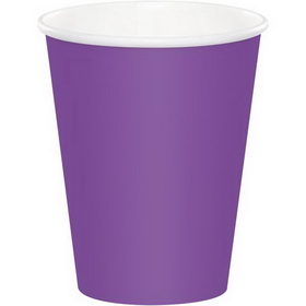 Creative Converting 318914 Amethyst Hot/Cold Cups 9 Oz., CASE of 240