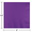 Creative Converting 318928 Amethyst Purple Dinner Napkins