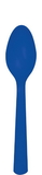 Creative Converting 319040 Cobalt Premium Pl Spoons, CASE of 600