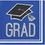 Creative Converting 320049 School Spirit Cobalt Beverage Napkin, CASE of 360