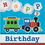 Creative Converting 322205 All Aboard Luncheon Napkin, Happy Birthday, CASE of 192