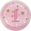 Creative Converting 322250 One Little Star - Girl Luncheon Plate, 1St Bd, CASE of 96