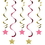 Creative Converting 322259 One Little Star - Girl Dizzy Danglers Assorted, CASE of 30