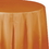 Creative Converting 323379 Pumpkin Spice Tablecover, Octy Round 82", CASE of 12