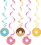 Creative Converting 324238 Donut Time Dizzy Danglers Assorted (Case Of 6)