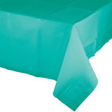 Creative Converting 324764 Teal Lagoon Tablecover 54