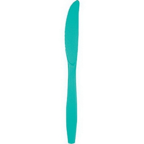 Creative Converting 324787 Teal Lagoon Premium Pl Knives, CASE of 288
