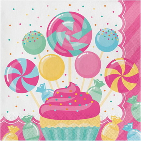 Creative Converting 324830 Candy Bouquet Luncheon Napkin (Case Of 12)