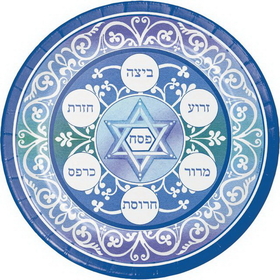 Creative Converting 328343 Pesach Dinner Plate, CASE of 96