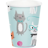 Creative Converting 328591 Purr-Fect Party Hot/Cold Cups 9Oz. (Case Of 12)