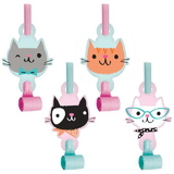 Creative Converting 329289 Purr-Fect Party Blowouts W/Med (Case Of 6)