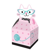 Creative Converting 329405 Purr-Fect Party Favor Box (Case Of 6)