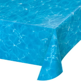 Creative Converting 329657 T/C - Water Tablecover Pl 54