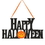Creative Converting 331301 D&#233;cor Glitter Hanging Sign, Happy Halloween, CASE of 12