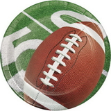 Creative Converting 331932 Football Party Luncheon Plate, CASE of 96