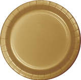 Creative Converting 332524 Glittering Gold Luncheon Plate (Case Of 12)