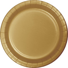 Creative Converting 332525 Glittering Gold Dinner Plate (Case Of 12)