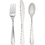 Creative Converting 334397 Silver Assorted Cutlery - Silver, CASE of 288