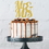 Creative Converting 335052 D&#233;cor Gold Glitter Mr & Mrs Cake Topper (Case Of 12)
