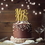 Creative Converting 335052 D&#233;cor Gold Glitter Mr & Mrs Cake Topper (Case Of 12)