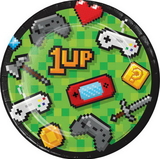Creative Converting 336034 Gaming Party Luncheon Plate, CASE of 96